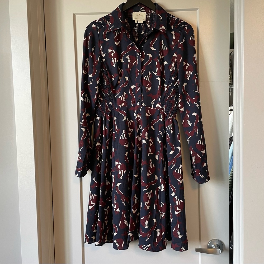 Kate spade fox dress